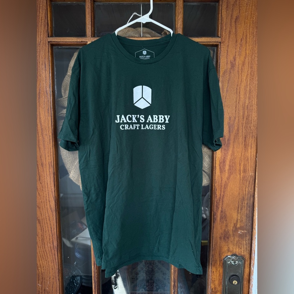 Jack’s Abby Craft Lagers Dark Green T-Shirt